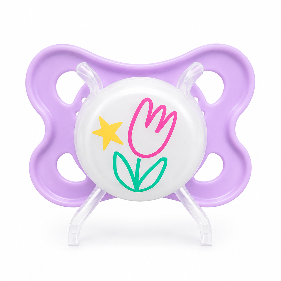 Chupeta Night Brilha no Escuro Cores - 0-6 meses MAM