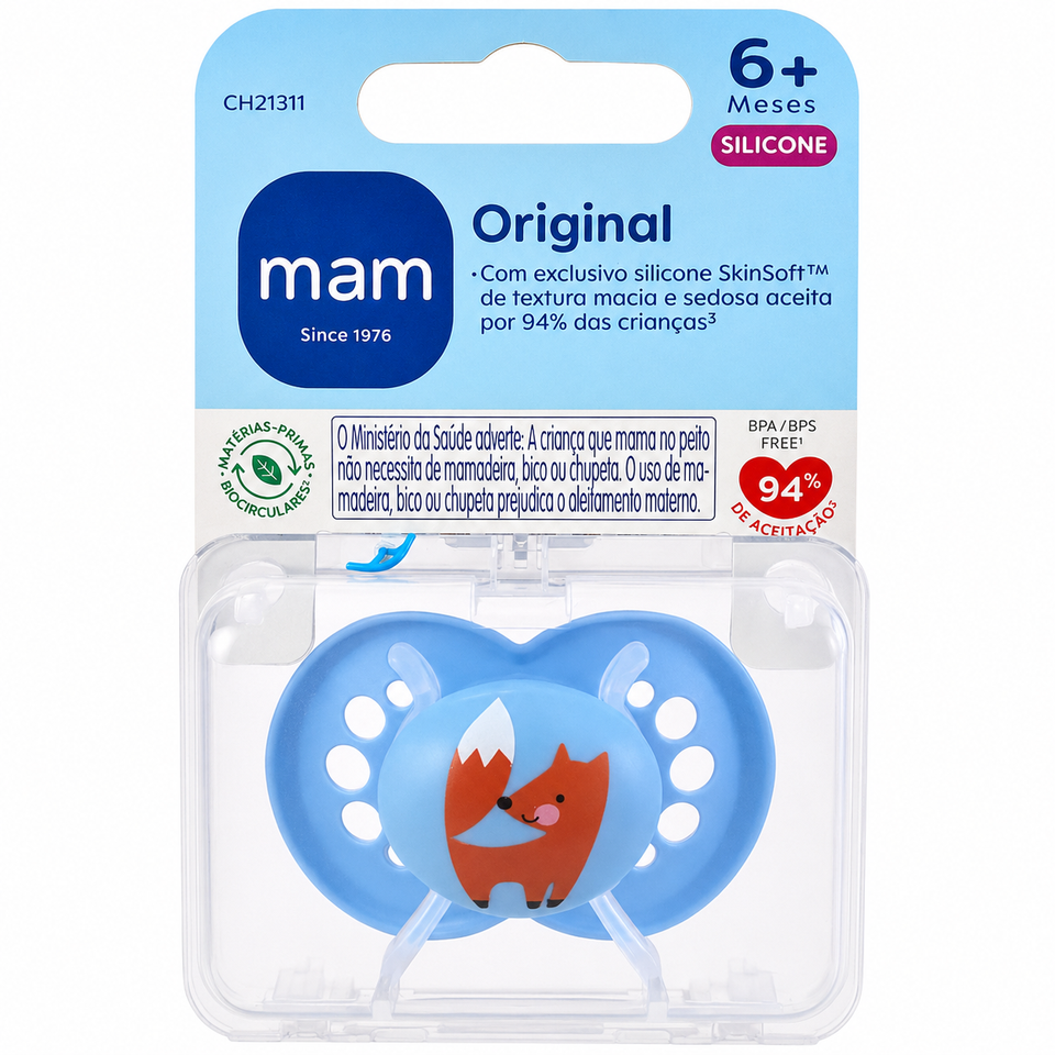 Chupeta Original Cores 6+ Meses MAM