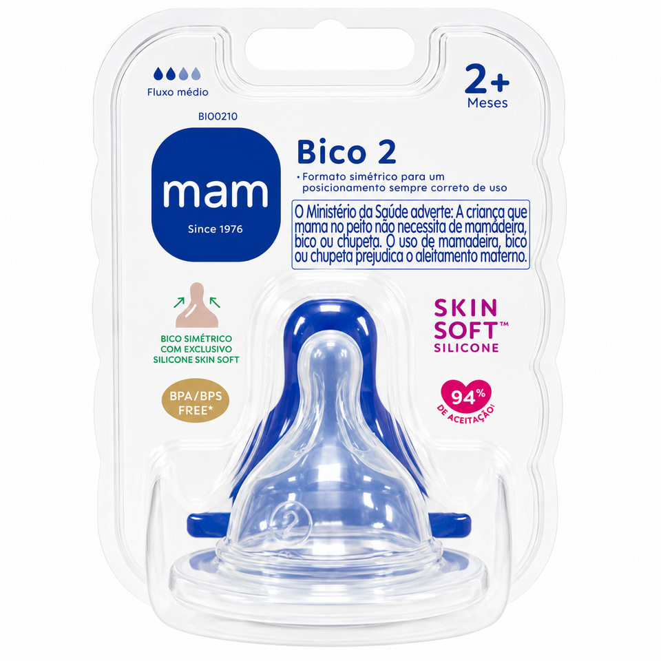 Bico De Mamadeira Todos Tamanhos MAM