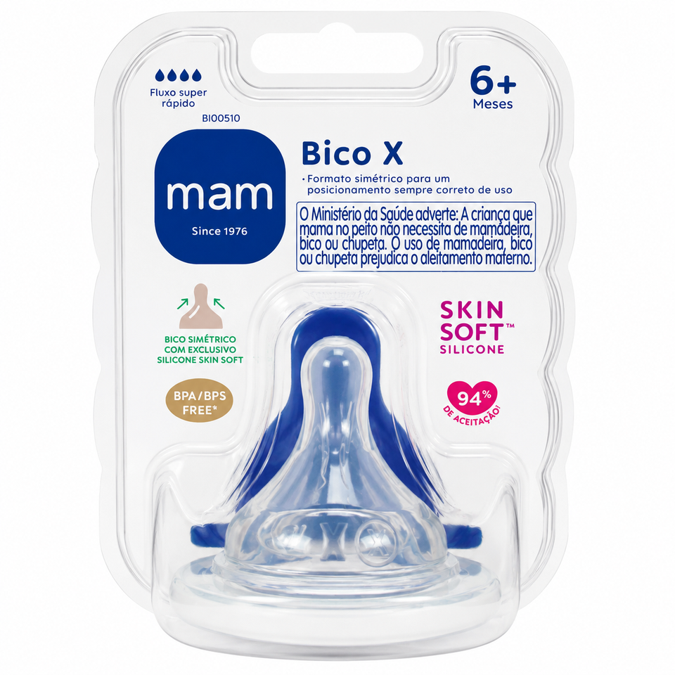 Bico De Mamadeira Todos Tamanhos MAM