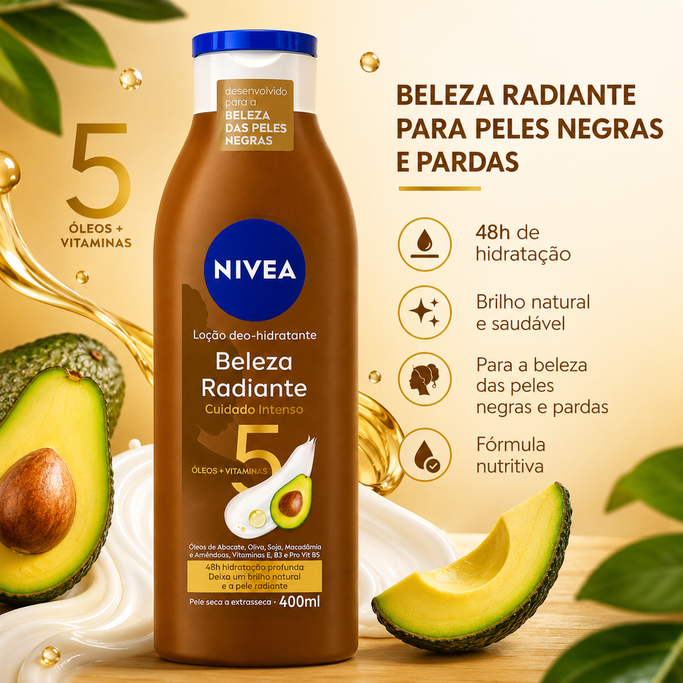 Hidratante Beleza Radiante 400ml Nivea