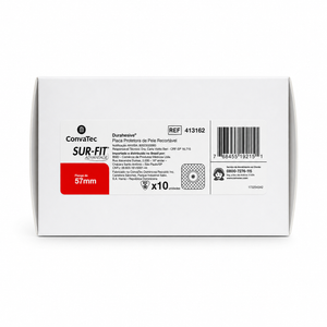 Kit Bolsa + Placa de Colostomia Sur-fit Advantage 57mm Caixa c/10 Un cada Convatec