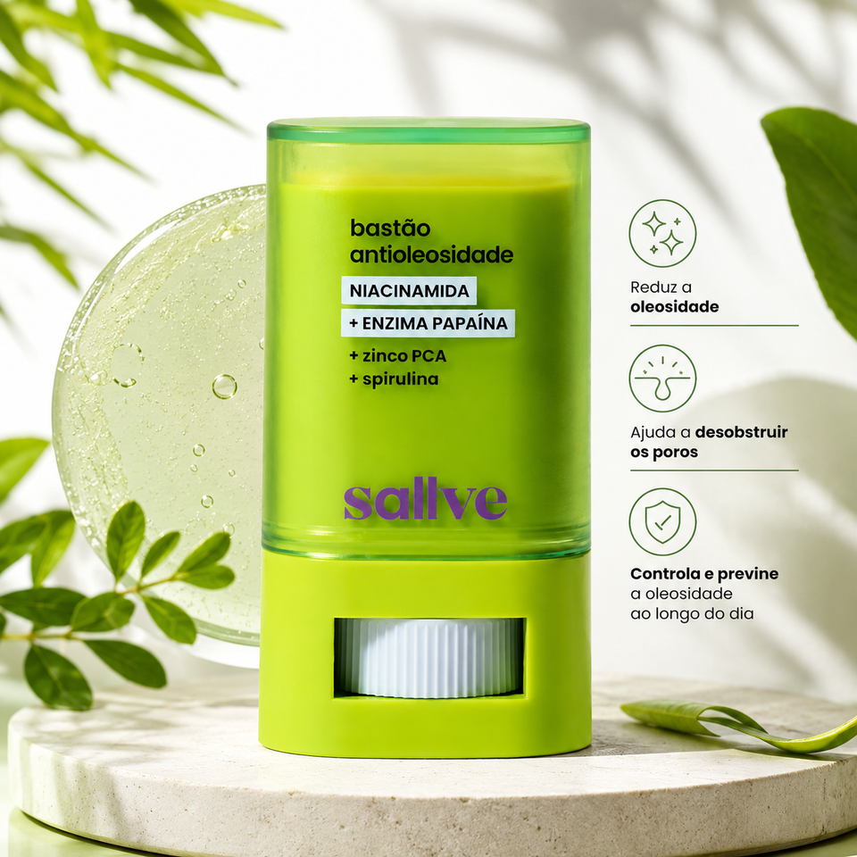 Bastão Antioleosidade 15g Sallve
