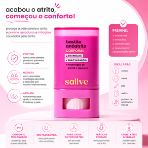 Bastão Antiatrito 15g Sallve
