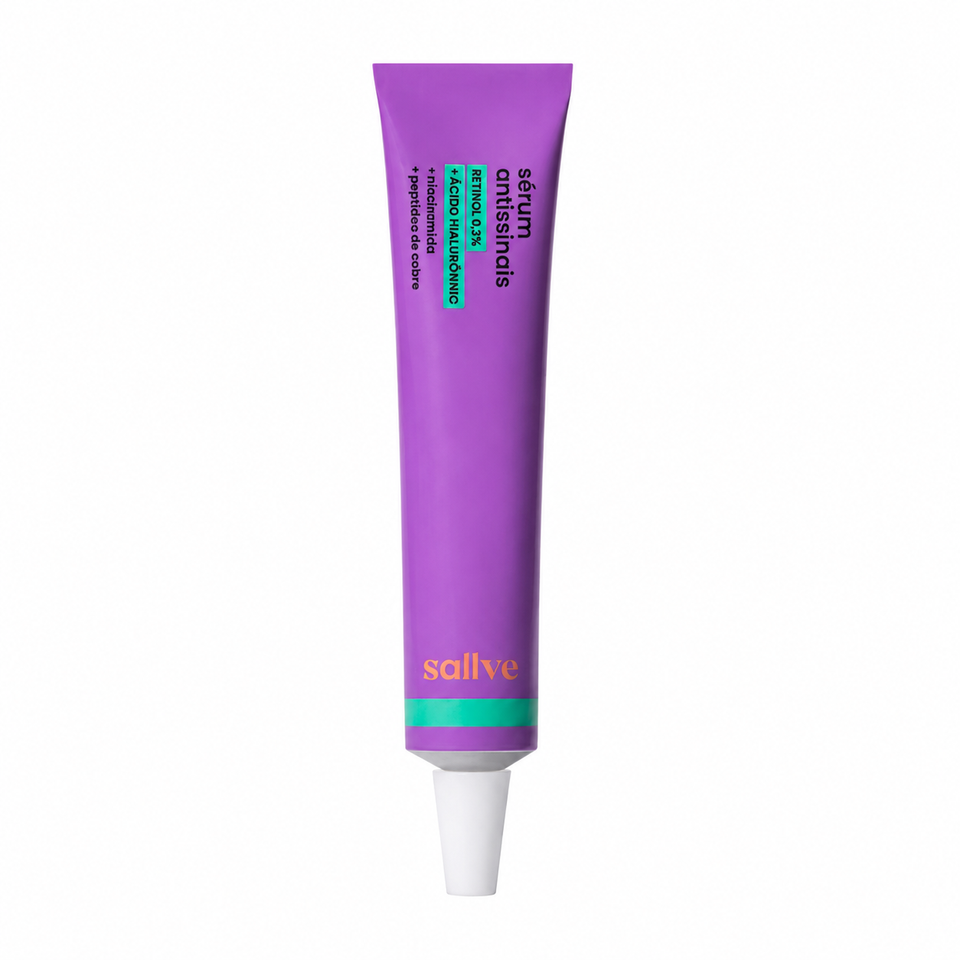 Sérum Antissinais Retinol Puro 0.3% 30g Sallve