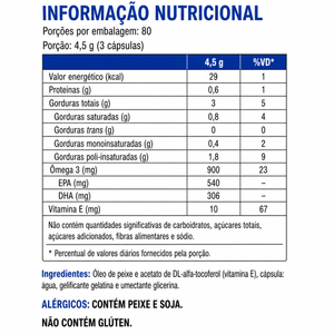 Ômega 3 EPA e DHA 240 Cápsulas 1000mg Vitafor