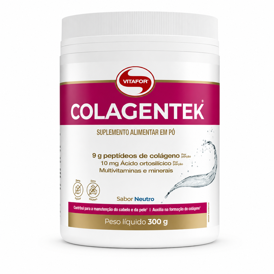 Colagentek Suplemento Alimentar em Pó 300g Vitafor