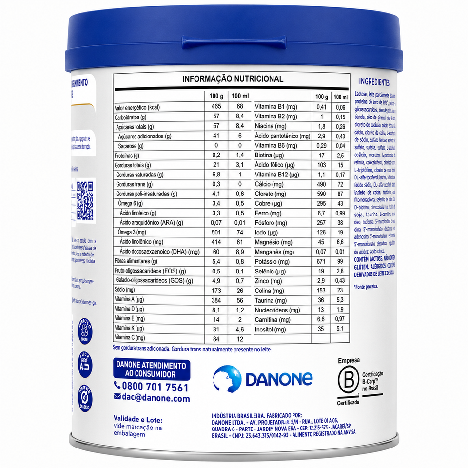 Kit 6x Aptamil Profutura 2 Lata 800g Danone – Cirúrgica Nova Era