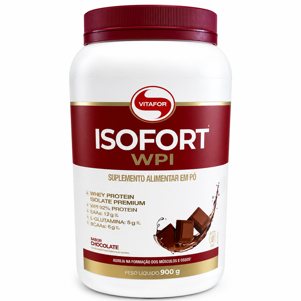 Isofort WPI Sabores Pote 900g Vitafor
