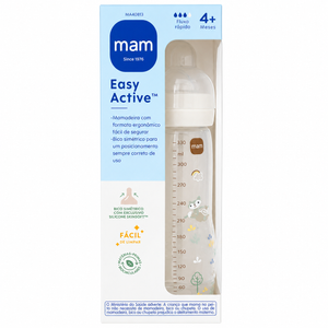 Mamadeira Easy Active tm 4+Meses Cores MAM