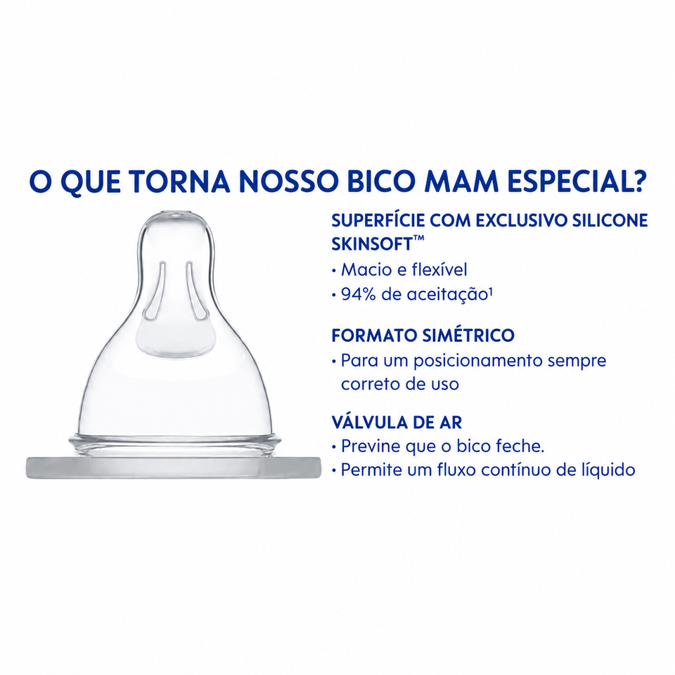 Mamadeira Easy Active tm 4+Meses Cores MAM