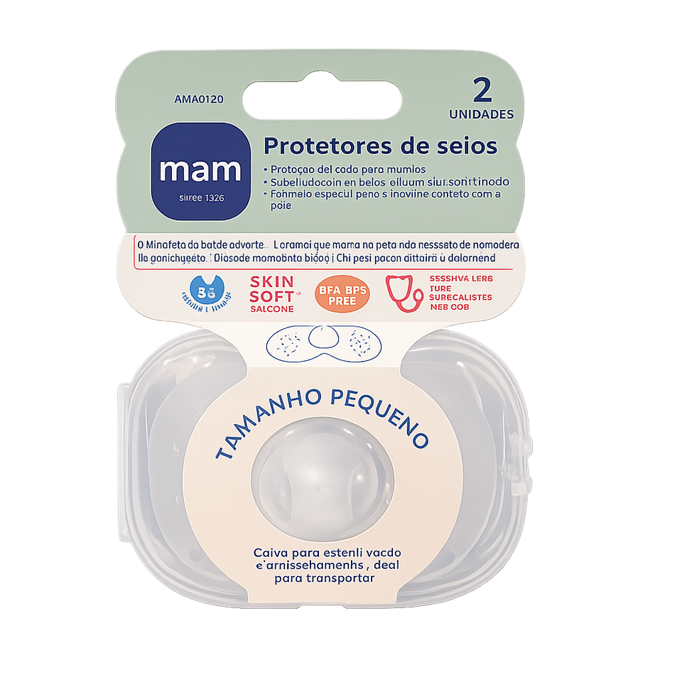 Protetor de Seios -  Embalagem Dupla MAM