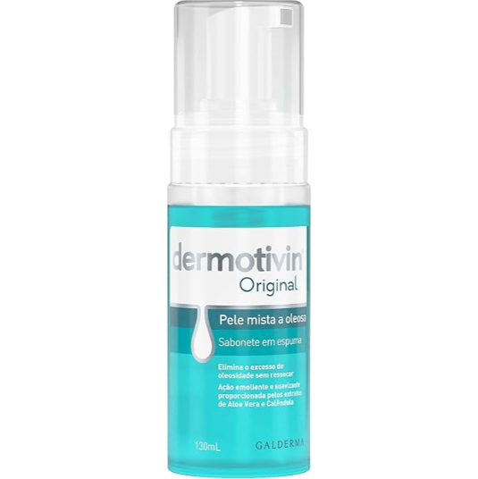 Espuma de Limpeza Dermotivin 130ml Galderma