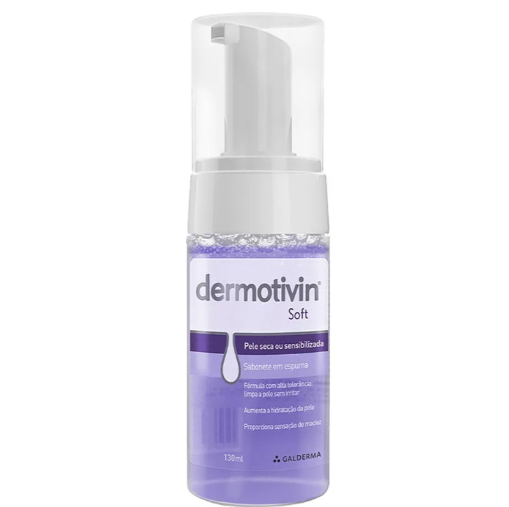 Espuma de Limpeza Dermotivin 130ml Galderma
