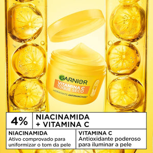 Hidratante Facial Vitamina C Anti manchas 85g Garnier