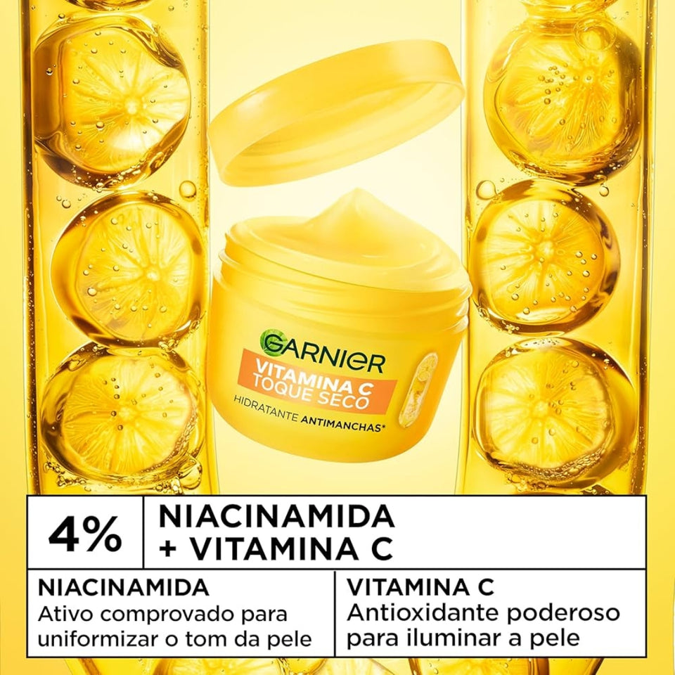 Hidratante Facial Vitamina C Anti manchas 85g Garnier