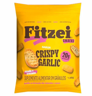 Cripy Garlic (alho) 45g Fitzei Snacks