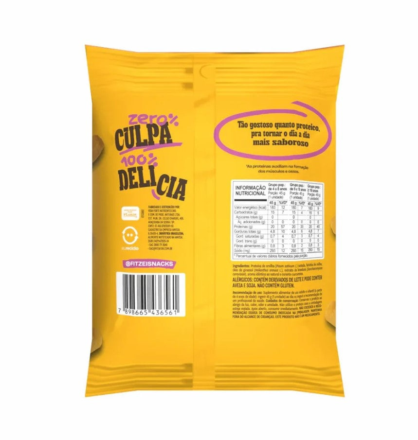 Cripy Garlic (alho) 45g Fitzei Snacks