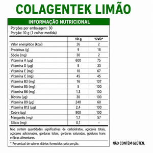 Colagentek Suplemento Alimentar em Pó 300g Vitafor
