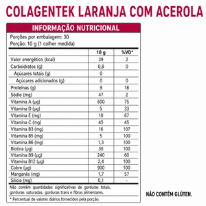 Colagentek Suplemento Alimentar em Pó 300g Vitafor