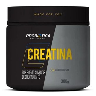 Creatina Pura Pote 300g Probiotica