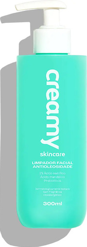 Limpador facial Anti-oleosidade 300mL Creamy