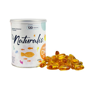 Ômega 3 Maxi DHA 120 Cápsulas Naturalis