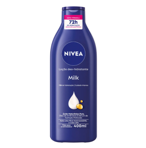 Body Loção Hidratante Milk 400ML Nivea