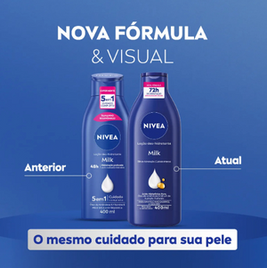 Body Loção Hidratante Milk 400ML Nivea