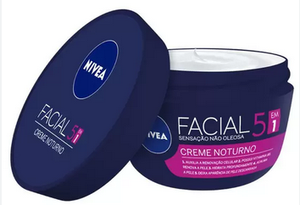 Creme Facial 5 em 1 Noturno Pote 100g Nivea