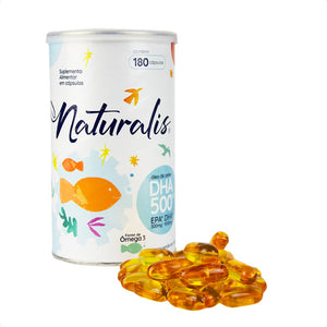 Ômega 3 DHA 500 - 180 Cápsulas Naturalis