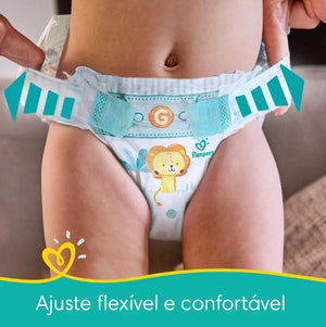 Kit 3x Fralda Pampers Confort Sec