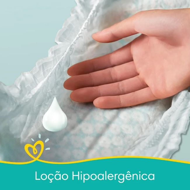 Kit 3x Fralda Pampers Confort Sec