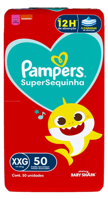Fralda Descartável Supersequinha Tamanhos Pampers