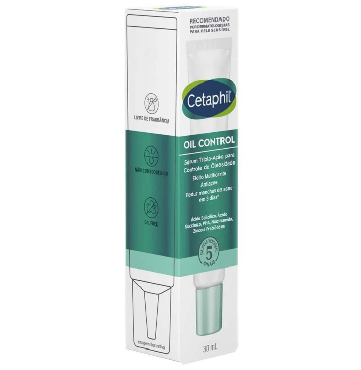 Sérum Tripla-Ação Controle de Oleosidade Oil Control Cetaphil 30ml