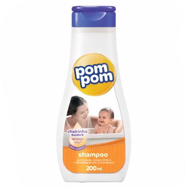 Shampoo Infantil Suave 200ml Pom Pom