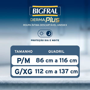 Bigfral Pants Premium Tam. P/M c/16 un.