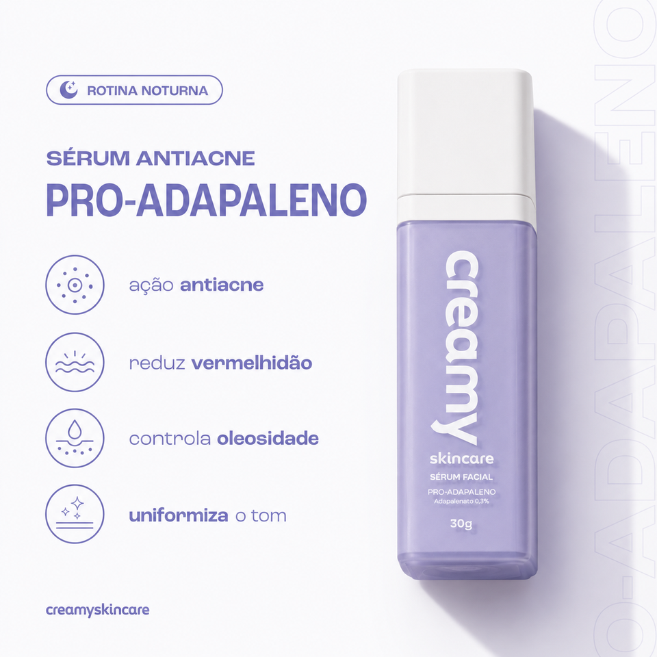 Sérum Facial Antiacne Adapelanato 0.5 30ml Creamy