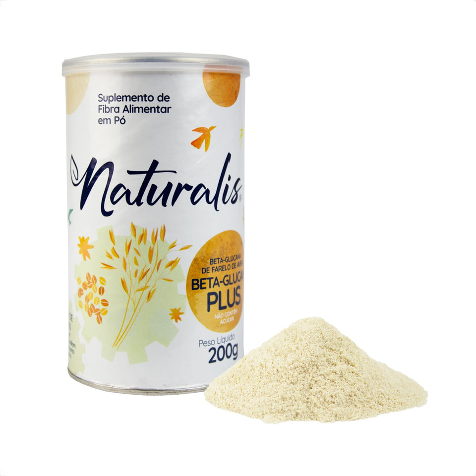 Farelo de Aveia Beta Glucan Plus 200g Naturalis