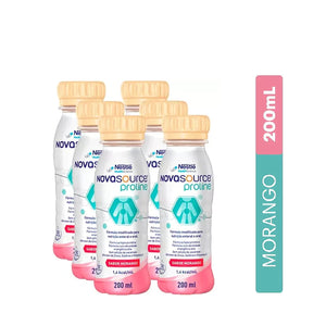 Kit 6x Novasource Proline Morango FR 200ml Nestlé