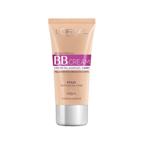 Creme Milagroso BB Cream Base Média 30ml FPS20 L'Oréal Paris