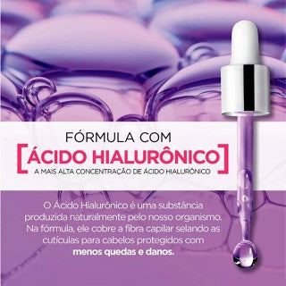 Kit Hidra Hialurônico Elseve L'Oréal Paris - Shampoo 200ml + Condicionador 200ml + Creme de Tratamento 300g