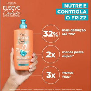 Kit Cachos dos Sonhos L'Oréal Paris - Shampoo 200ml + Condicionador 200ml + Creme para Pentear 250ml