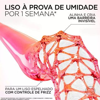 Kit Liso dos Sonhos Elseve L'Oréal Paris - Shampoo 200ml + Condicionador 200ml + Creme para Pentear 250ml