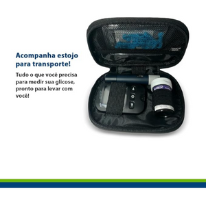 Kit Medidor De Glicose Vita Ultra G-tech