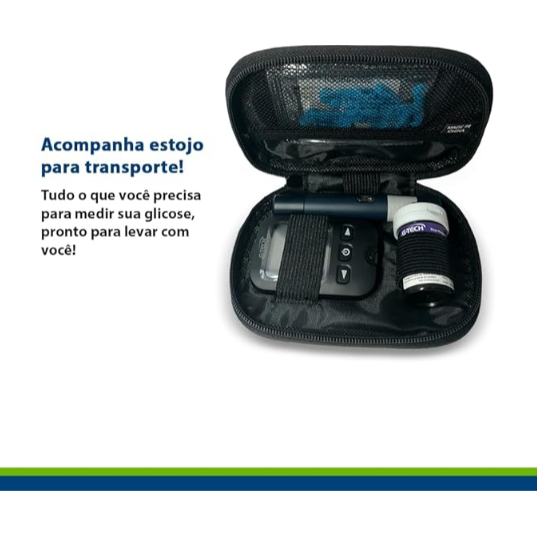 Kit Medidor De Glicose Vita Ultra G-tech