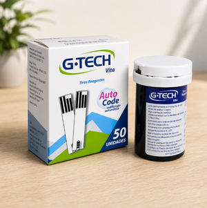 Tira De Mediçâo Vita 50 Unidades G-Tech