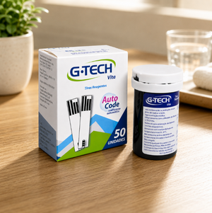 Tira De Mediçâo Vita 50 Unidades G-Tech