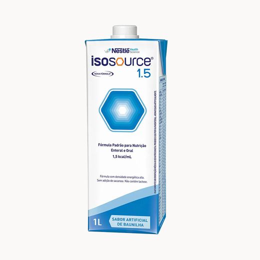 Isosource 1.5 Sem Sabor Sistema Aberto 1L Nestlé