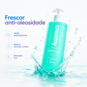 Limpador facial Anti-oleosidade 300mL Creamy